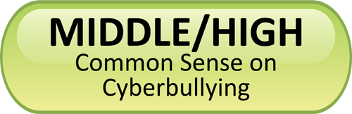 cyberbullying button for middle/high school 